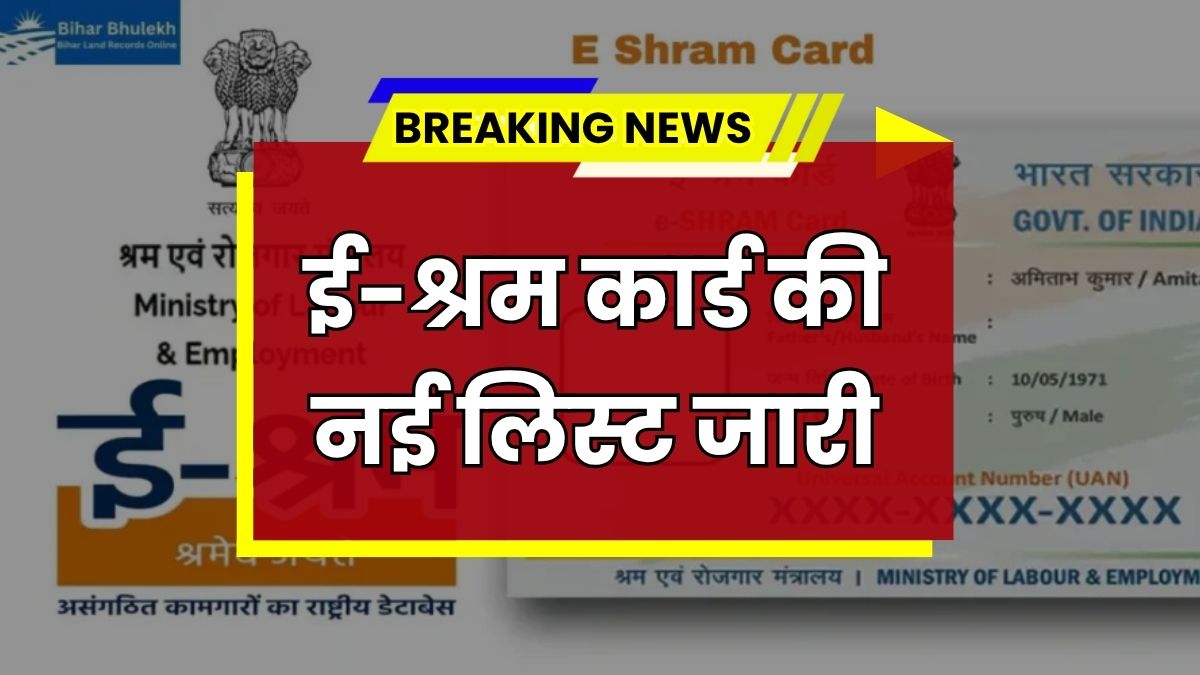 E-Shram Card List
